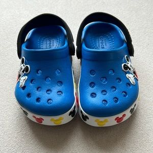 Mickey Mouse toddler crocs
